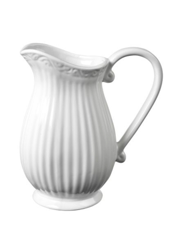 A ceramic jug from Oasisfloral, offering a simple and versatile addition to the home. Its classic jug shape makes it suitable for displaying flowers or simply enjoying as a decorative piece. Ceramic construction gives it a timeless feel, while its straightforward design allows it to work beautifully alongside a range of interiors and floral styles.